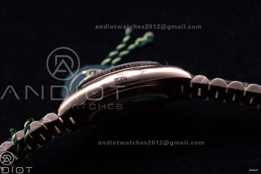 President Roman Weight Dial Bracelet RG Brown DayDate on Gain A2836 GSF 40 0414